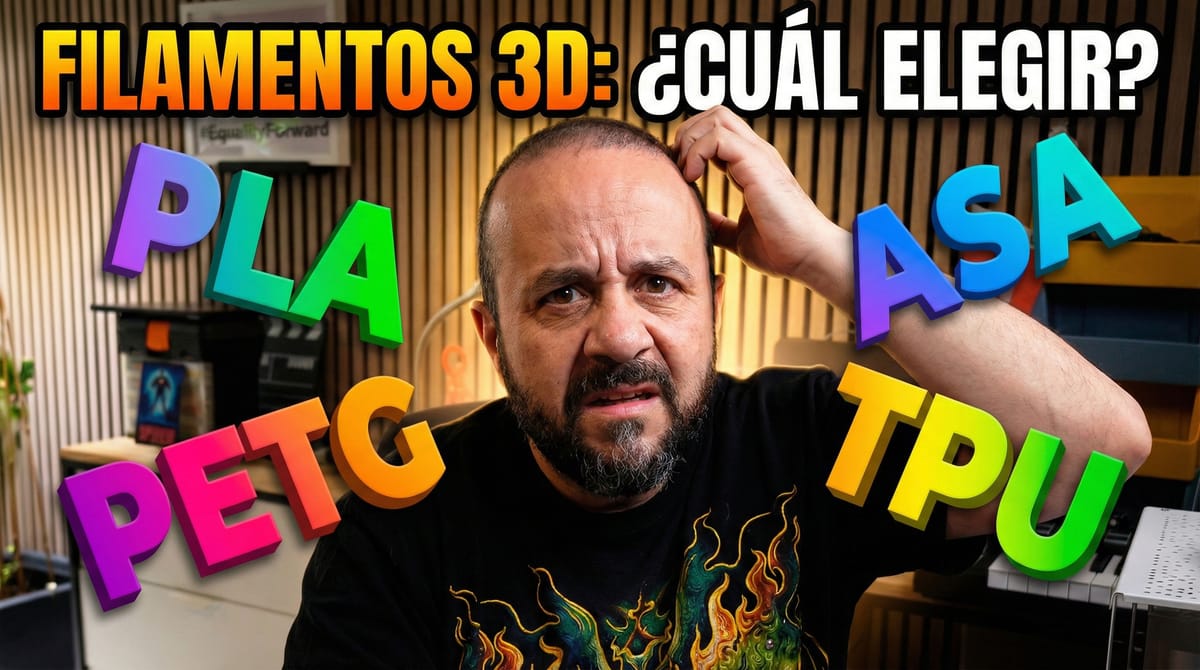 Guía Definitiva de Filamentos 3D: ¿Cuál necesitas para tu impresora?