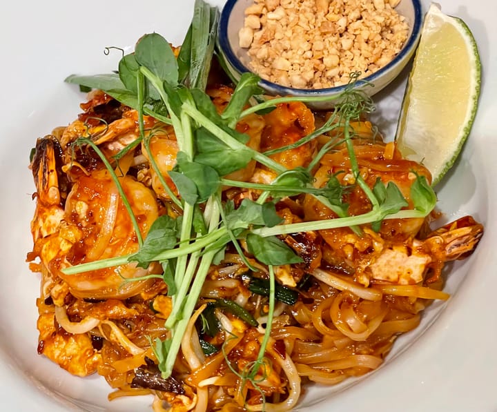 PadThai con gambas